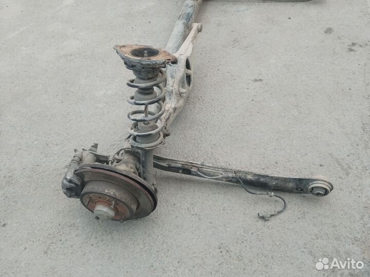 Задняя балка в сборе nissan almera n16 рестайлинг