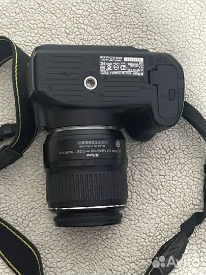 Зеркальный фотоаппарат nikon d3200