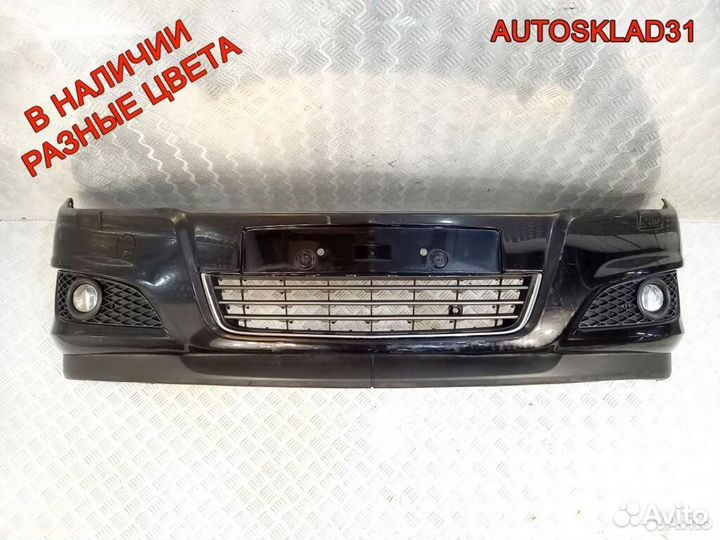 Бампер передний Opel Astra H 1400575 Рестайлинг