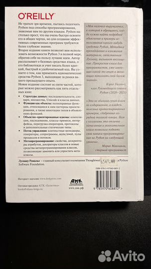 Книга по программированию python