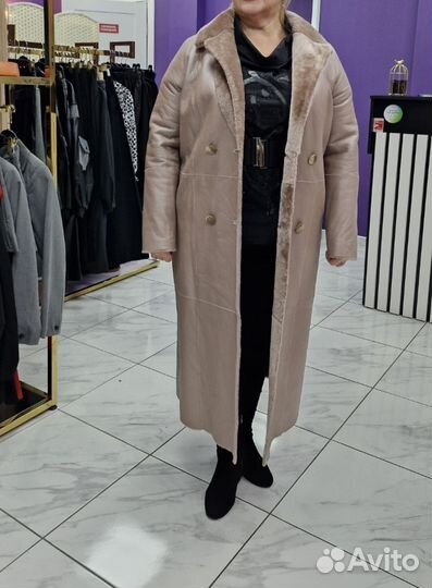 Шуба женская натуральная 48 50