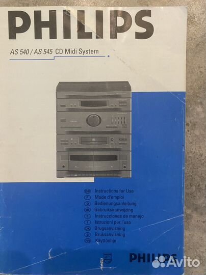 Музыкальный центр philips