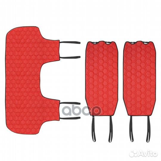 Накидка Алькантара, задняя (3 предмета), экоко