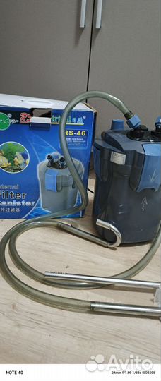 Внешний фильтр на запчасти