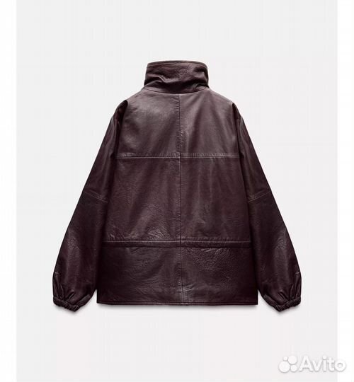Кожаная куртка Zara