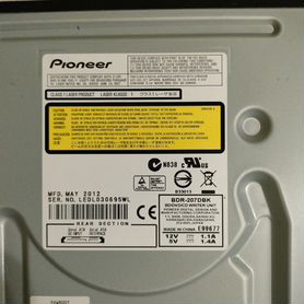 Blu-ray привод pioneer bdr-207dbk