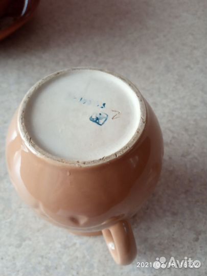 Курамическая посуда для масла и сметаны