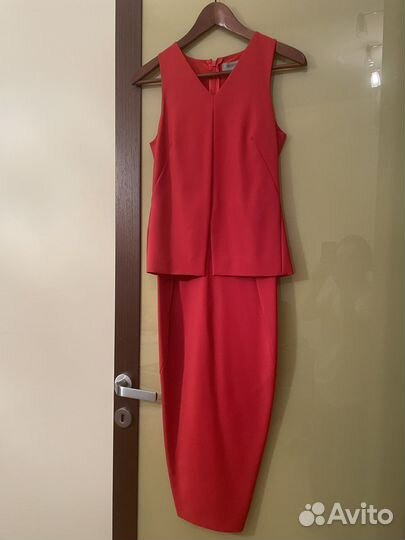 Платье max mara красное