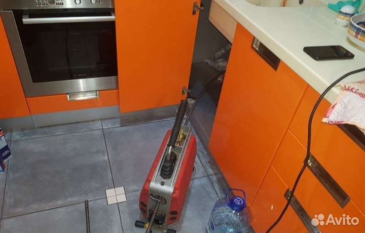 Прочистка канализации,устранение засоров