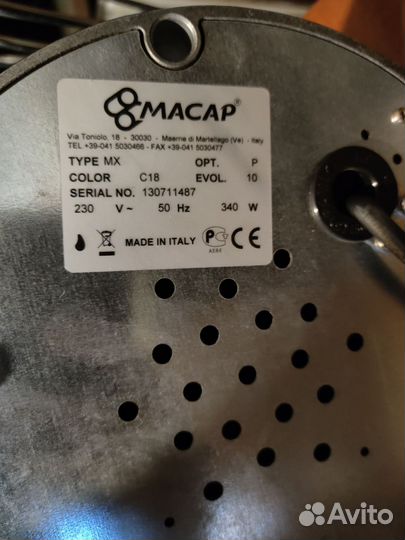 Кофемолка Macap