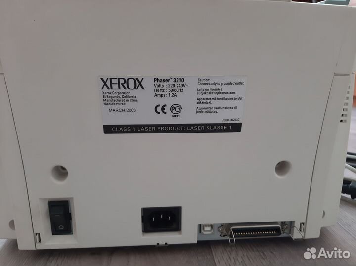 Принтер лазерный Xerox phaser 3210