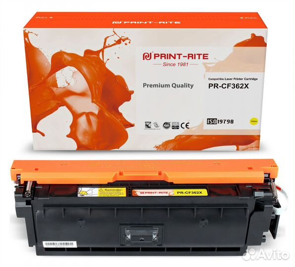 Картридж лазерный Print-Rite trhglaypu1J PR-CF362X