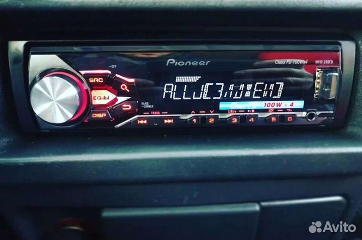 Магнитола pioneer mvh 280fd