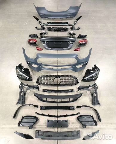 Переделка w213 рестайлинг e63s e53 обвес w213