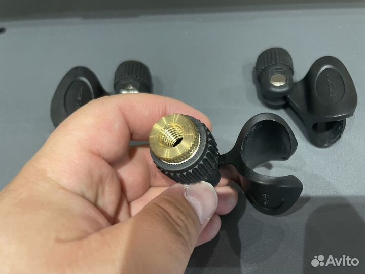 Держатель / холдер для микрофона + переходник