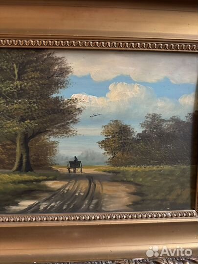 Старинная картина