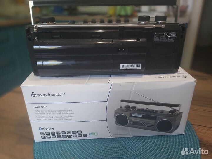 Кассетная магнитола soundmaster srr70ti