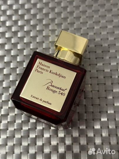 MFK baccarat rouge 540 extrait остаток