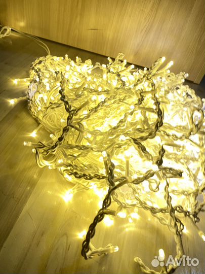 Гирлянда уличная бахрома 6-50м ip