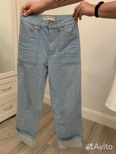 Джинсы клеш