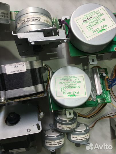 Шаговые двигатели различного типоразмера