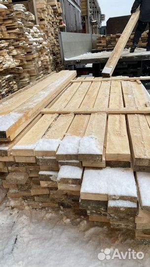 Брус обрезной 100х200х6000мм с доставкой