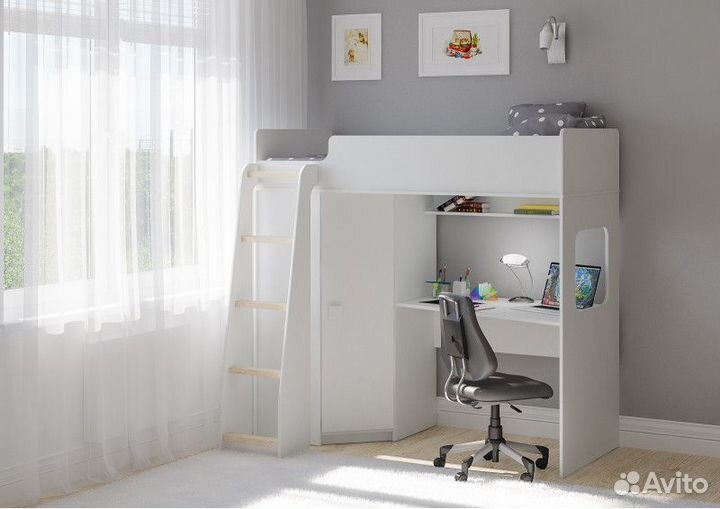 Кровать чердак