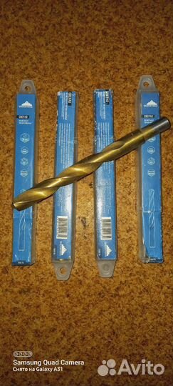 Сверло по металлу титан кобальт 16