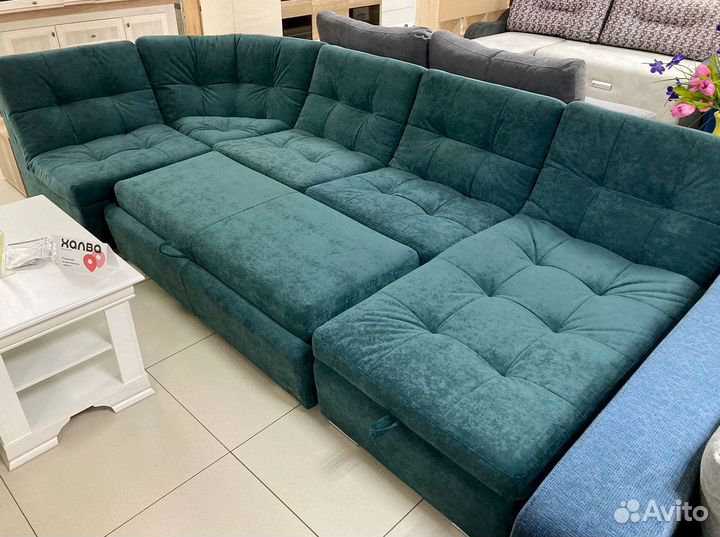 Диван трансформер п образный
