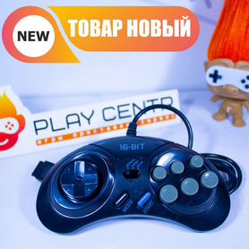 Джойстик Sega Classic Turbo Черный (Black)