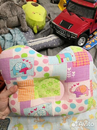 Подушка ортопедическая для новорожденных