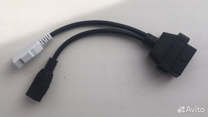 Переходник VAG 2х2 на OBD2 16pin