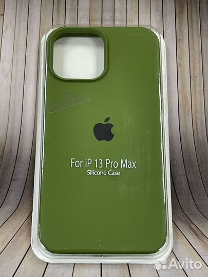 Чехол накладка для iPhone 13 Pro Max Хаки