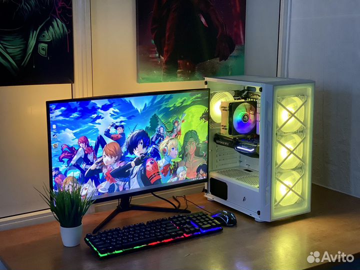 Новый игровой компьютер RTX 32GB