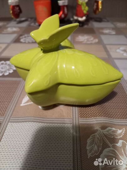 Статуэтка шкатулка для украшений Бабочка