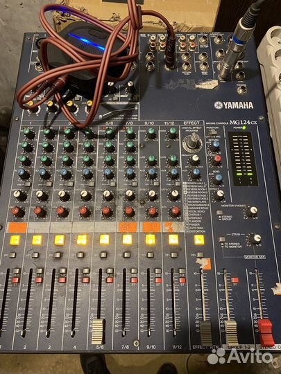 Микшерный пульт yamaha mg124cx