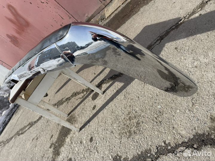 Бампер задний газ 24