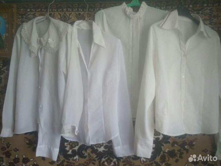 Блузки для школы девочкам