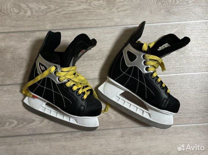 Коньки хоккейные atemi 34р