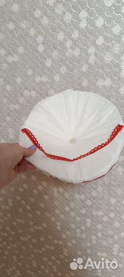 Шапка гриба мухомора