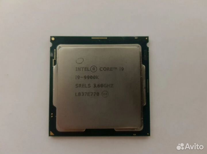 Процессор intel core i9 9900k