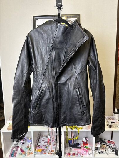 Кожаная куртка boris bidjan saberi оригинал