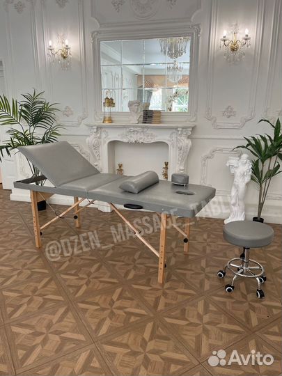 Массажный стол с валиком