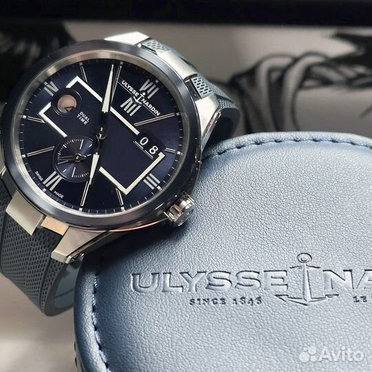 Часы Ulysse Nardin Blast Dual Time Blast 243-20-3/43 + подарок 1 год гарантии