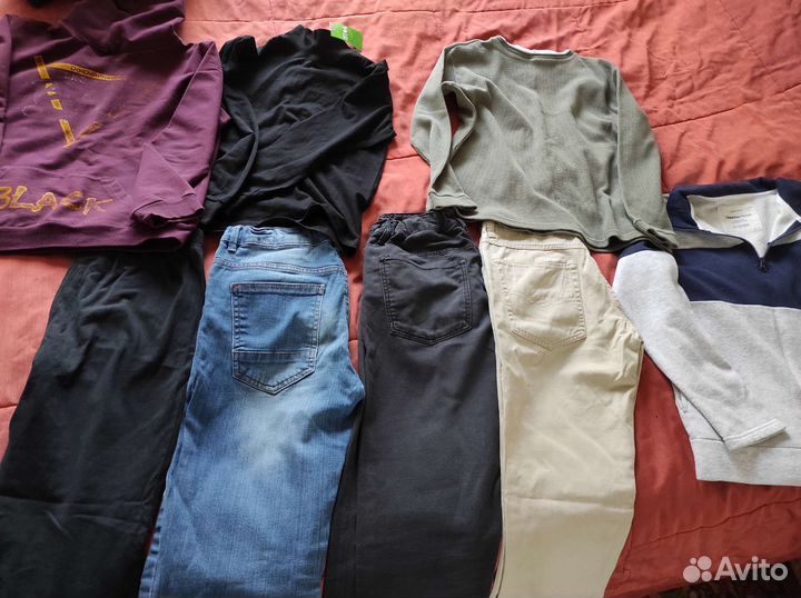 Вещи пакетом для мальчика 146-158