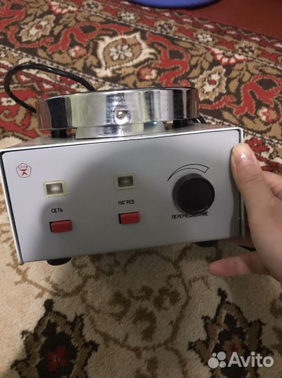 Магнитная мешалка с подогревом