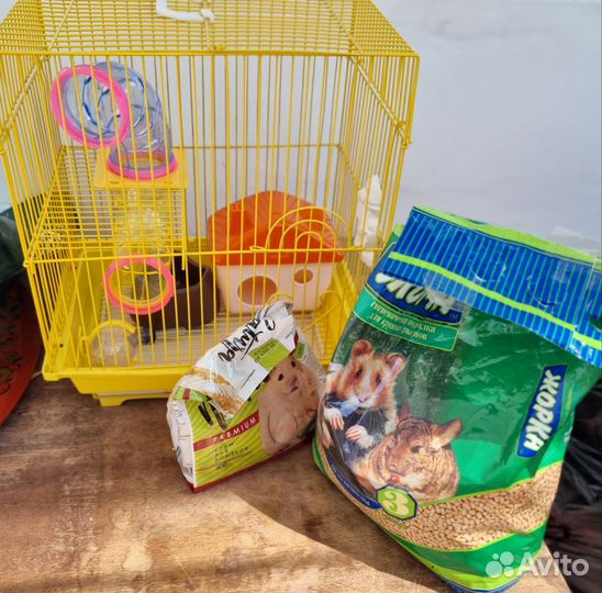 Клетка для хомяка бу