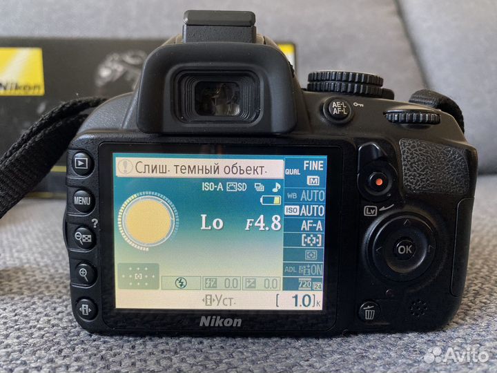 Зеркальный фотоаппарат nikon D3100