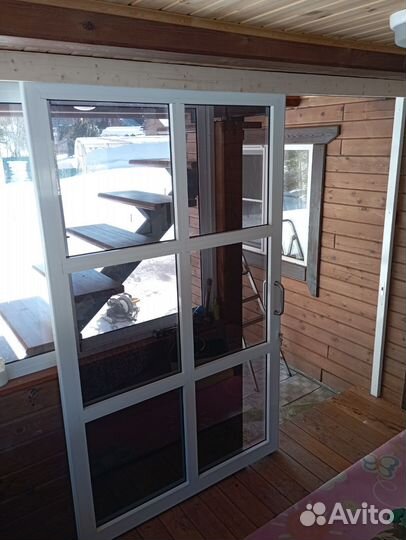 Пластиковые, алюминиевые двери