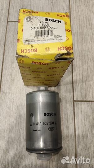 Фильтр топливный F 5200 bosch 0450905200